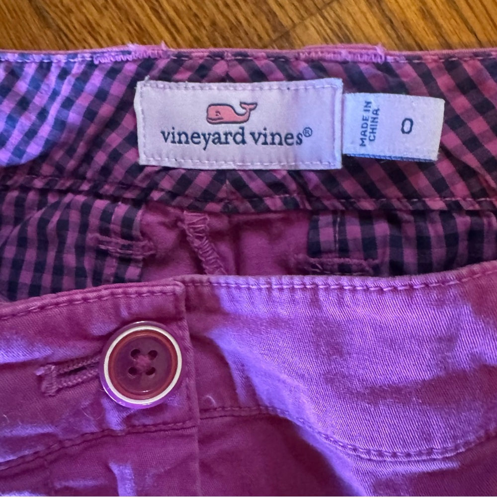 Vineyard Vines Pink Women's Pants size 0 - Picture 5 of 9